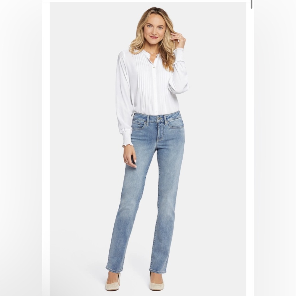 NYDJ Marilyn Straight Denim Jeans
